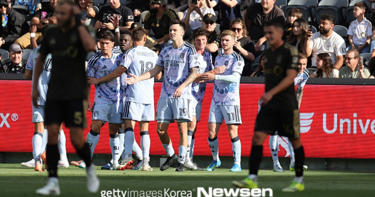 ‘손흥민 침묵’ LAFC 멕시코 원정 여파? ‘베르너 1골 1도움’ 산호세에 1-4 완패