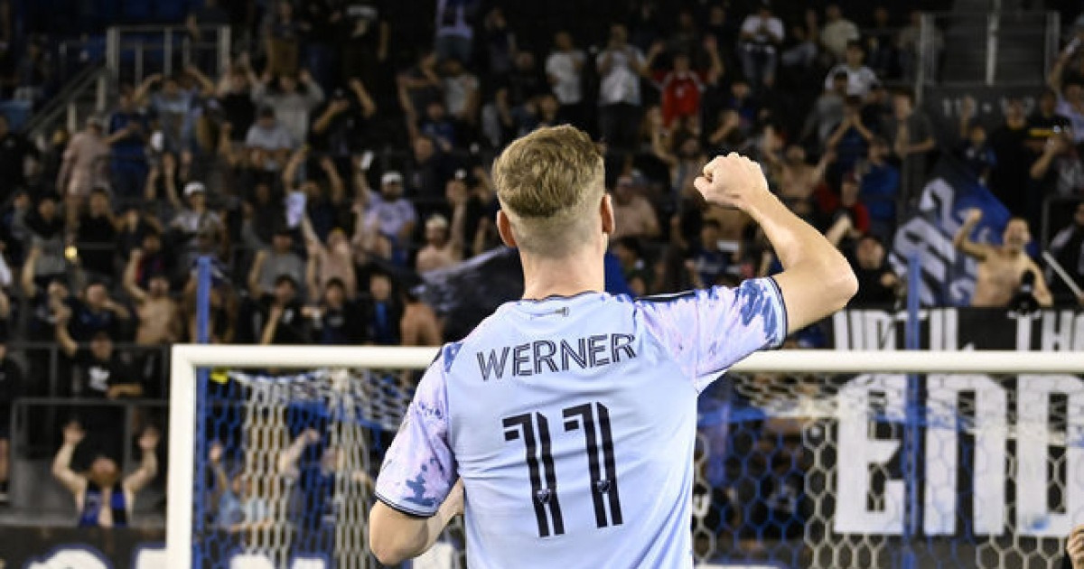 '토트넘 시절 그 녀석 맞아?' 베르너, '또 침묵' 손흥민과 맞대결에서 1골 1도움 맹활약→팀 4-1 대승 견인