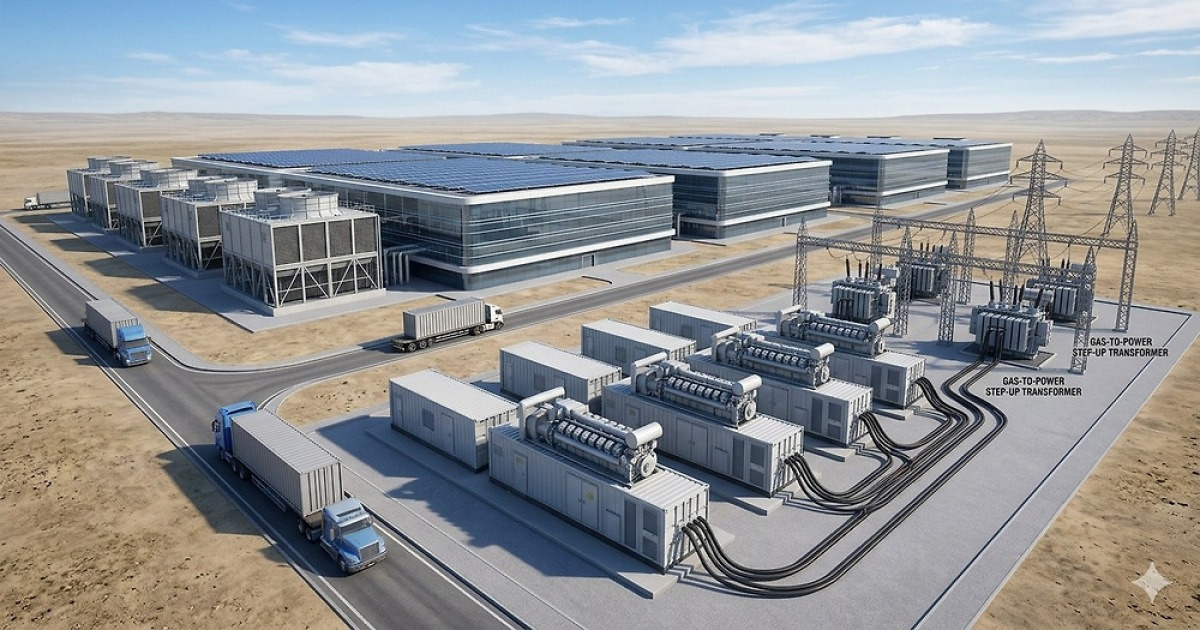 "비싼 가스터빈 대신 엔진"…K-선박엔진 'AI 데이터센터 공략'