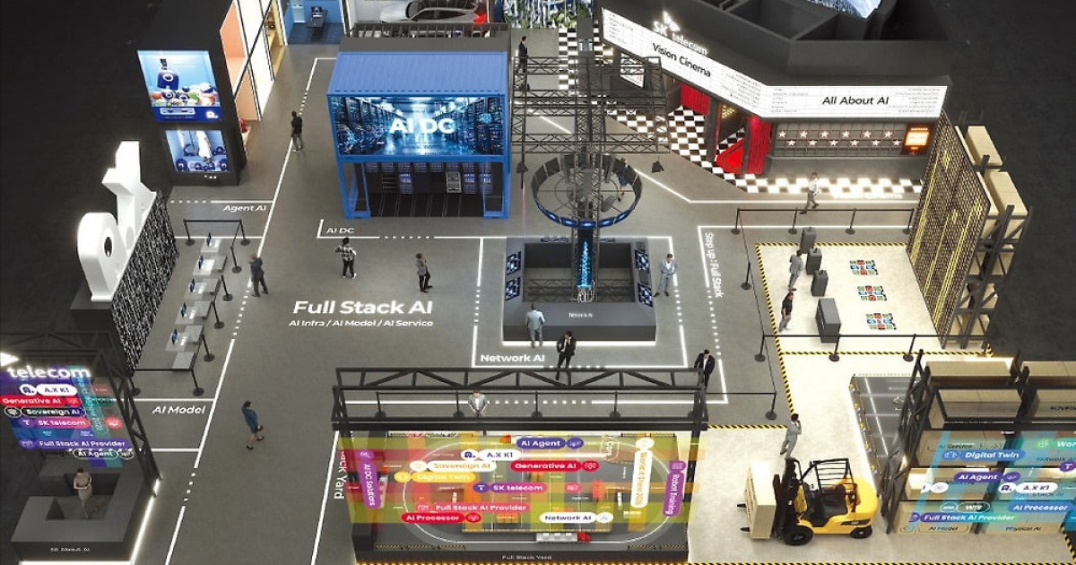 SK텔레콤, 인프라·모델·서비스…현실을 혁신하는 풀스택 AI 역량 한눈에