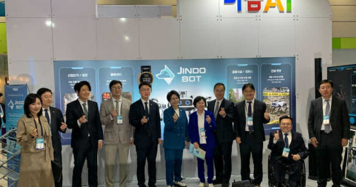 마음AI, 국산 4족 보행로봇 '진도봇' 'WIS 2026'서 첫 공개