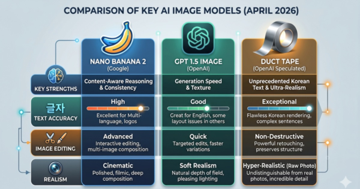 ‘덕테이프’의 정체는 오픈AI 신모델… “글자 새기고 캐릭터 복제까지”
