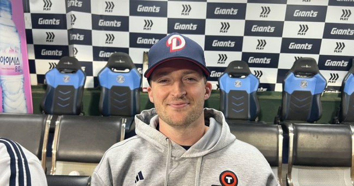 멕시코-독립리그 제안 다 뿌리친 보람 있네...다시 돌아온 벤자민 "두산 제안? 무조건 온다고 했다" [오!쎈 부산]