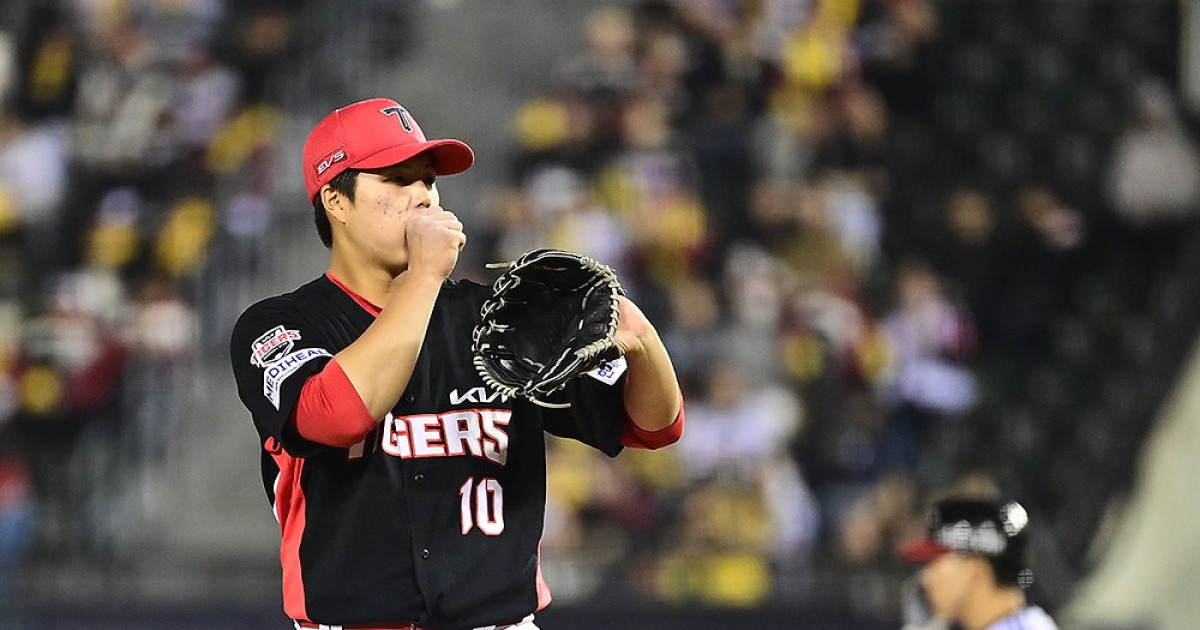 KIA 우완 영건 어쩌나→득점 지원 1위인데 ERA 7.98이라니…5선발 이대로 괜찮을까 [수원 현장]