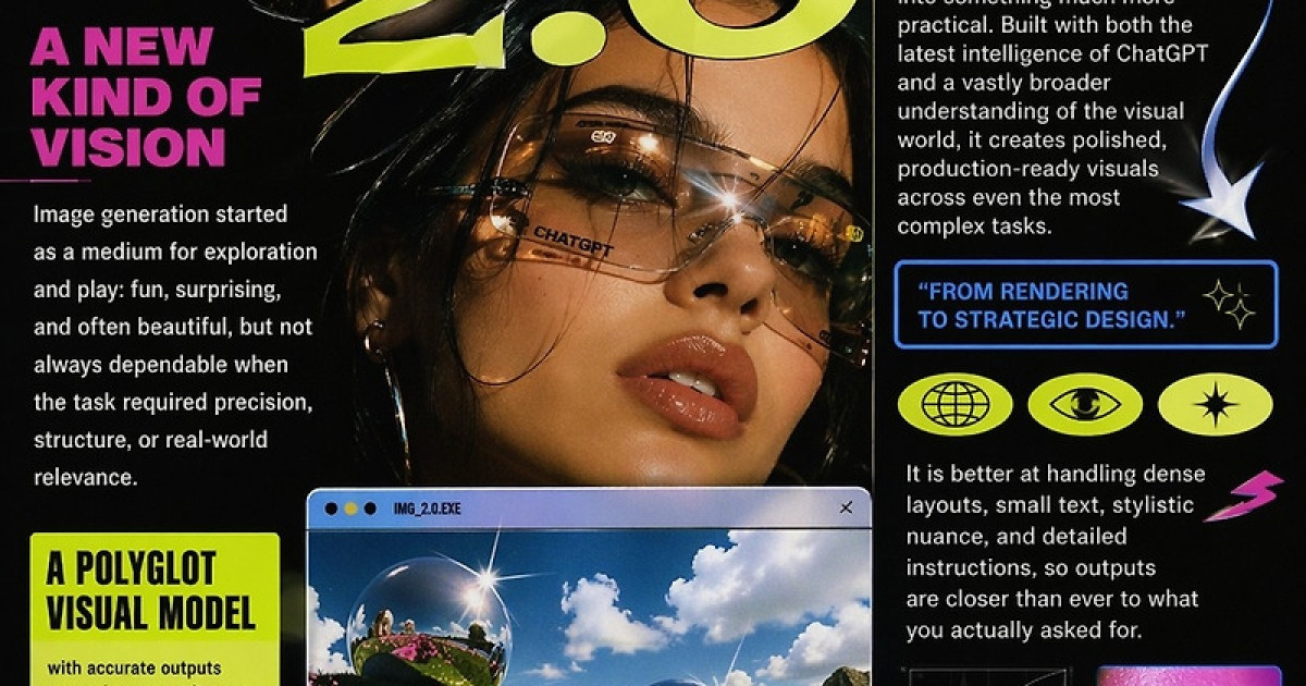 베일 벗은 '덕테이프'…오픈AI, '챗GPT 이미지 2.0' 공개