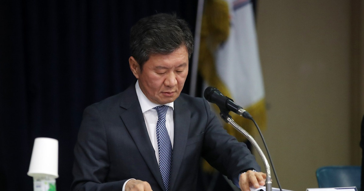 법원 "문체부 '정몽규 회장 징계 요구' 적법"…축구협회 패소