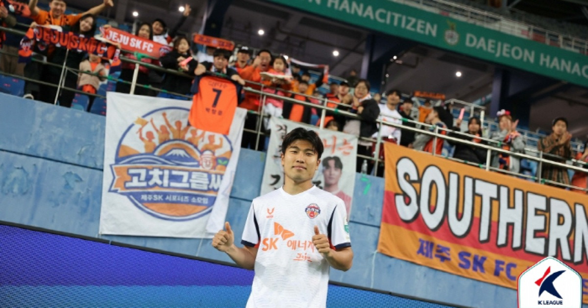 세르지우의 대전전 승부수...'시즌 첫 선발' 박창준, 시즌 첫 골 '폭발'