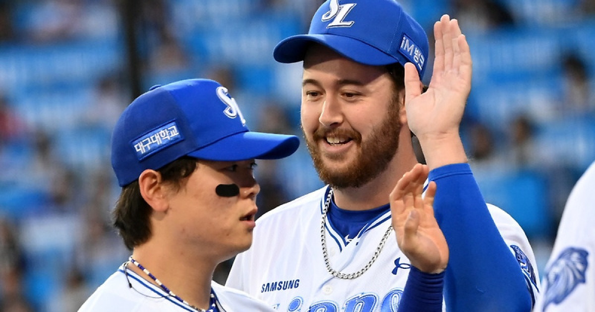 정식 계약 '해줘!' → 27일 계약종료 삼성 오러클린, 마지막 등판 6이닝 1실점 호투 [대구 현장]