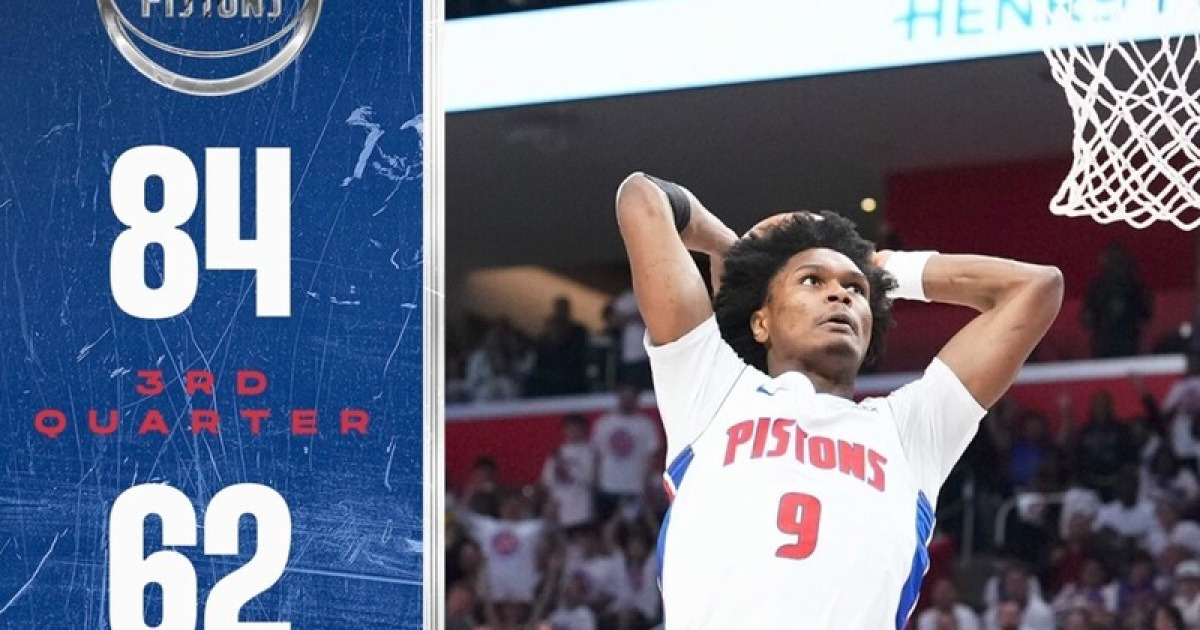 [NBA PO] ‘3Q 38-16’ 디트로이트, 올랜도 꺾고 1승 1패