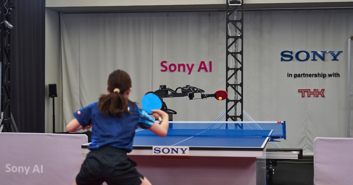 AI 탁구로봇, 엘리트 선수 꺾어