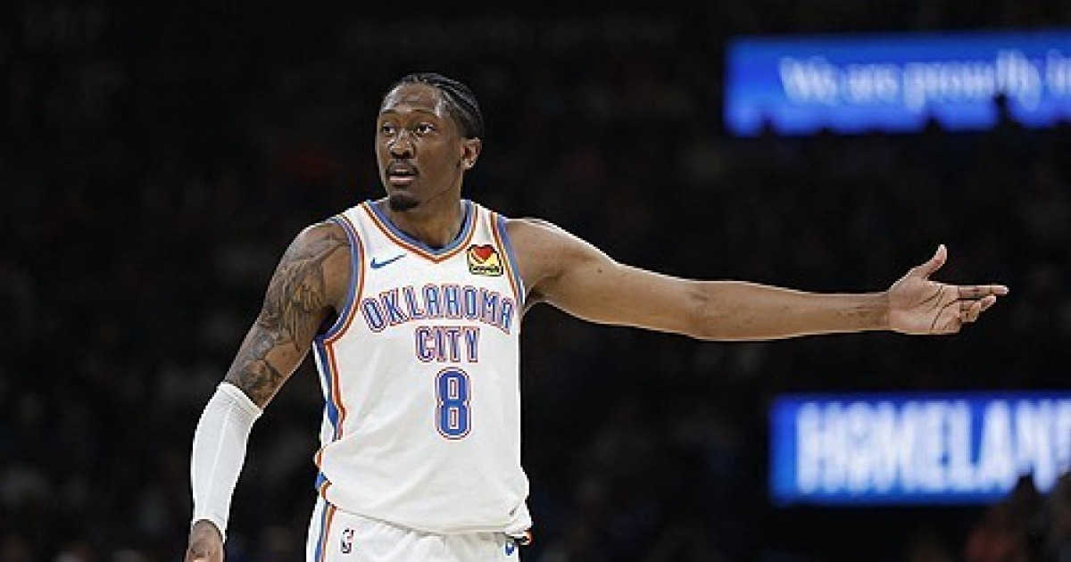 '초비상!' 2옵션이 쓰러졌다... OKC, 윌리엄스 부상으로 승리에도 눈물