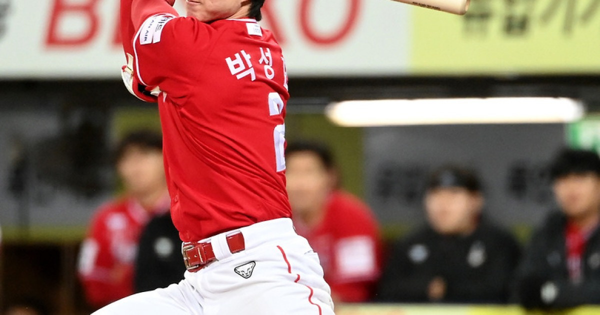 '어제도 신기록! 오늘도 신기록!' 박성한 이대로 가면 MVP 모드다