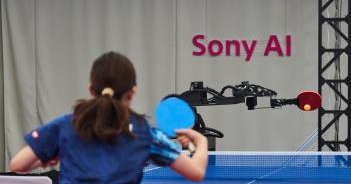 日 AI 탁구 로봇, 인간 프로 선수 꺾었다