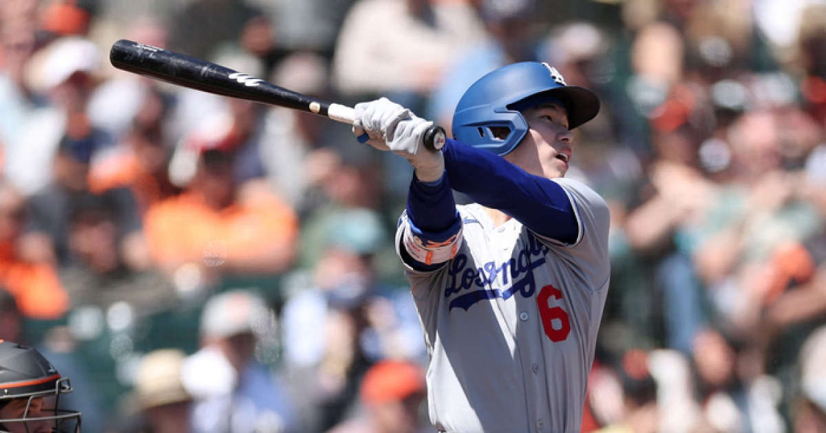 김혜성, MLB 코리안더비 3연전 최종전서 ‘유종의 미’… 멀티 히트 기록