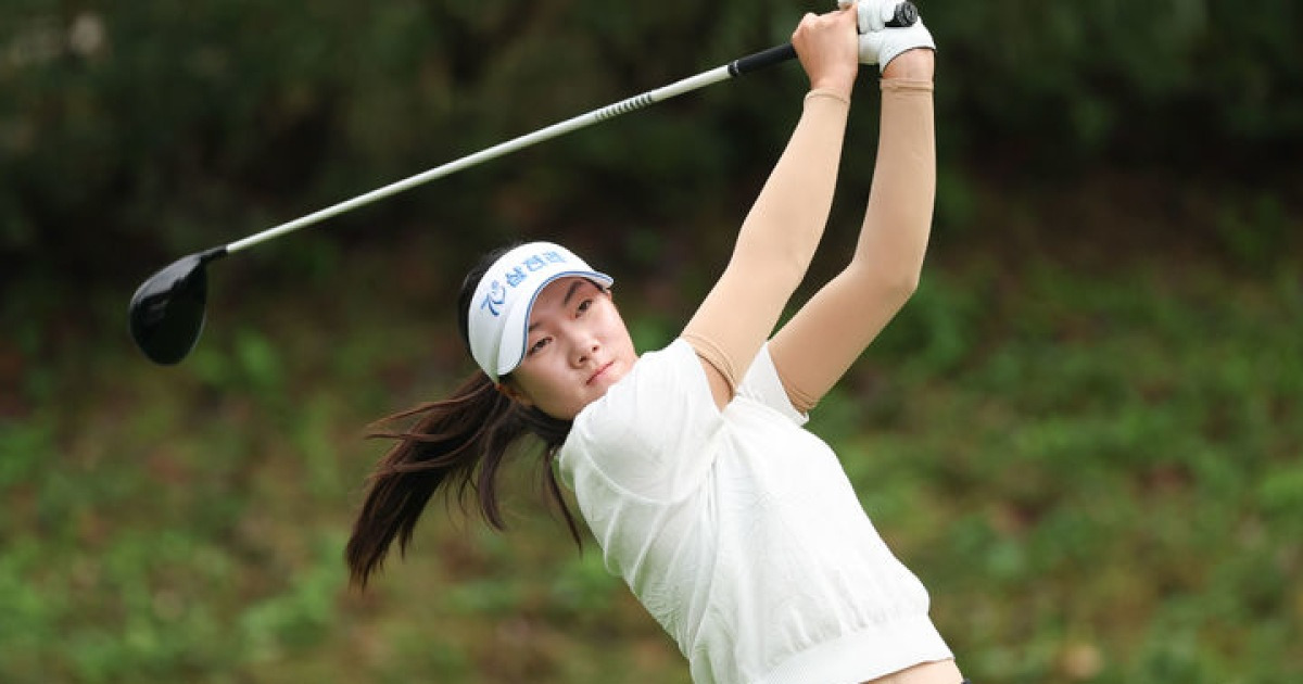 LPGA 메이저 첫날 깜짝 8위 오른 고교생 양윤서 "톱20 목표"