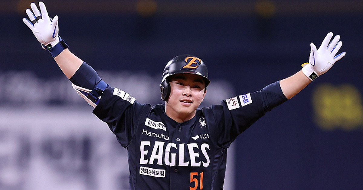 파격! 문현빈 빠진 한화, 3번에 신인 오재원 투입…노시환 강백호와 클린업 트리오