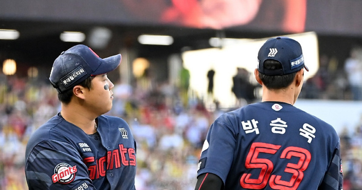 '교체 굴욕?' 한동희에게 무슨 일이, 롯데 조마조마하다…"지금 상황에서 동희까지 터지면"