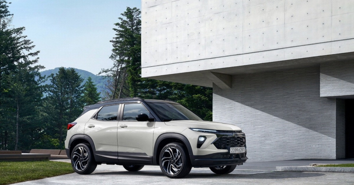 한국GM 수출 모델로 언급된 쉐보레 트레일블레이저 관련 이미지