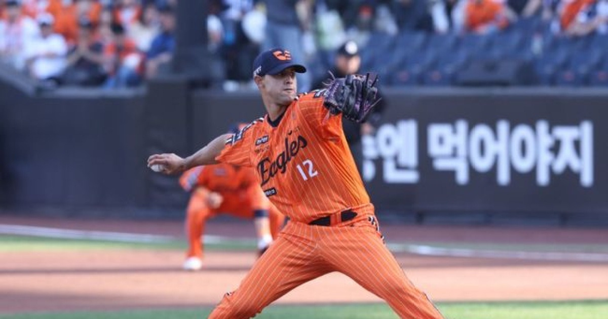 미운 오리에서 독수리 에이스로...'155km' 7이닝 위력투, '폰와' 대체자 드디어 본궤도 진입