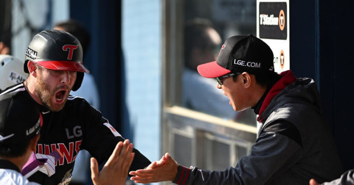 'LG 파격 라인업' 오지환-박해민-문성주 사라졌다, 좌완 킬러 공략 승부수, 우타자 5명 꺼내다