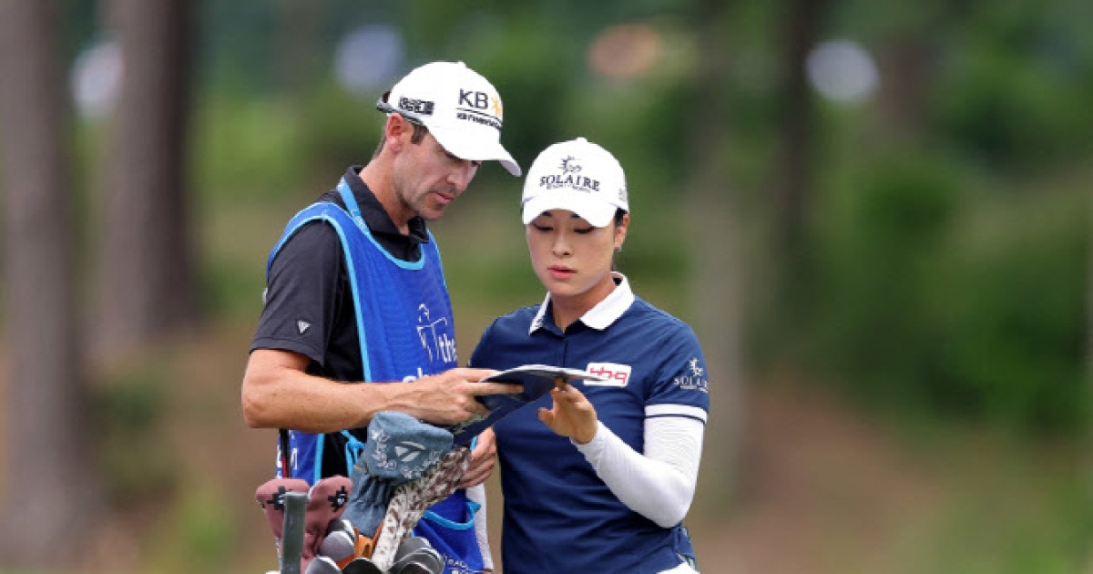 2주 연속 '톱4' 윤이나, 이번주는 휴식…"캐디 US오픈 예선 백 메요"