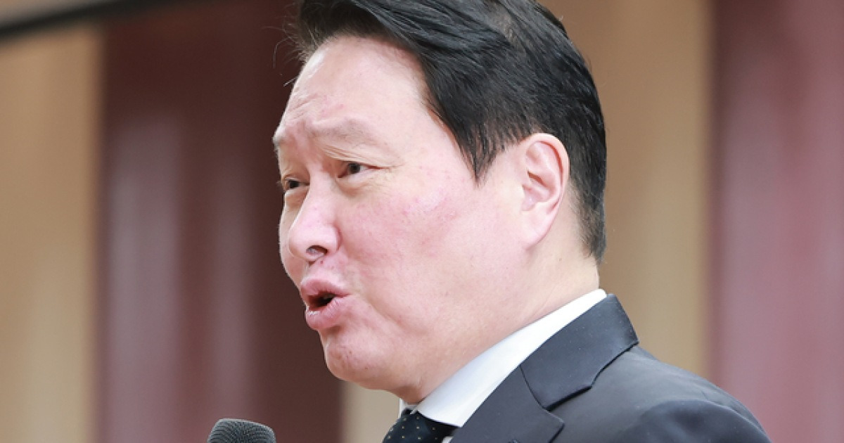 최태원 “AI 패권, 전기·자본에 달려…한일 경제통합, 생존 해법”