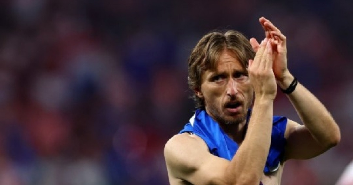 40세 백전노장 모드리치의 라스트 댄스...마스크 끼고 마지막 월드컵 출격한다