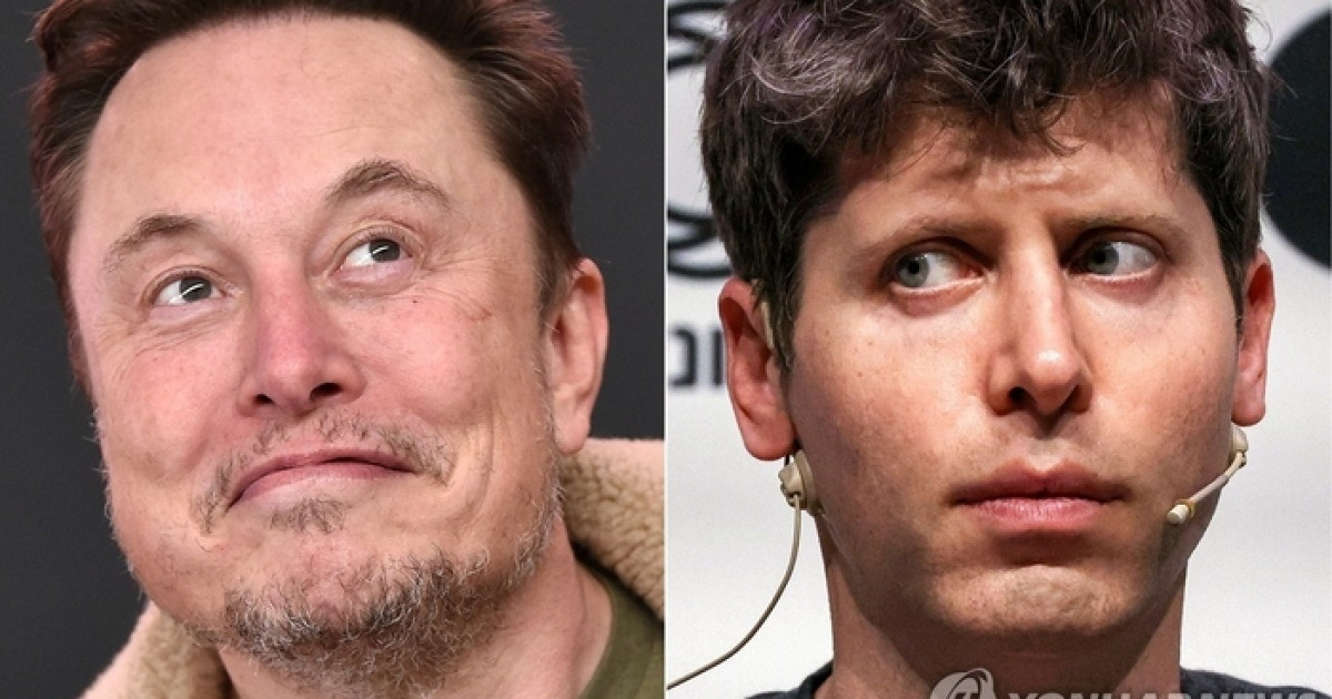 “올트먼 사기꾼” “머스크, 질투”…오픈AI 두고 시작된 200조 진흙탕 소송전