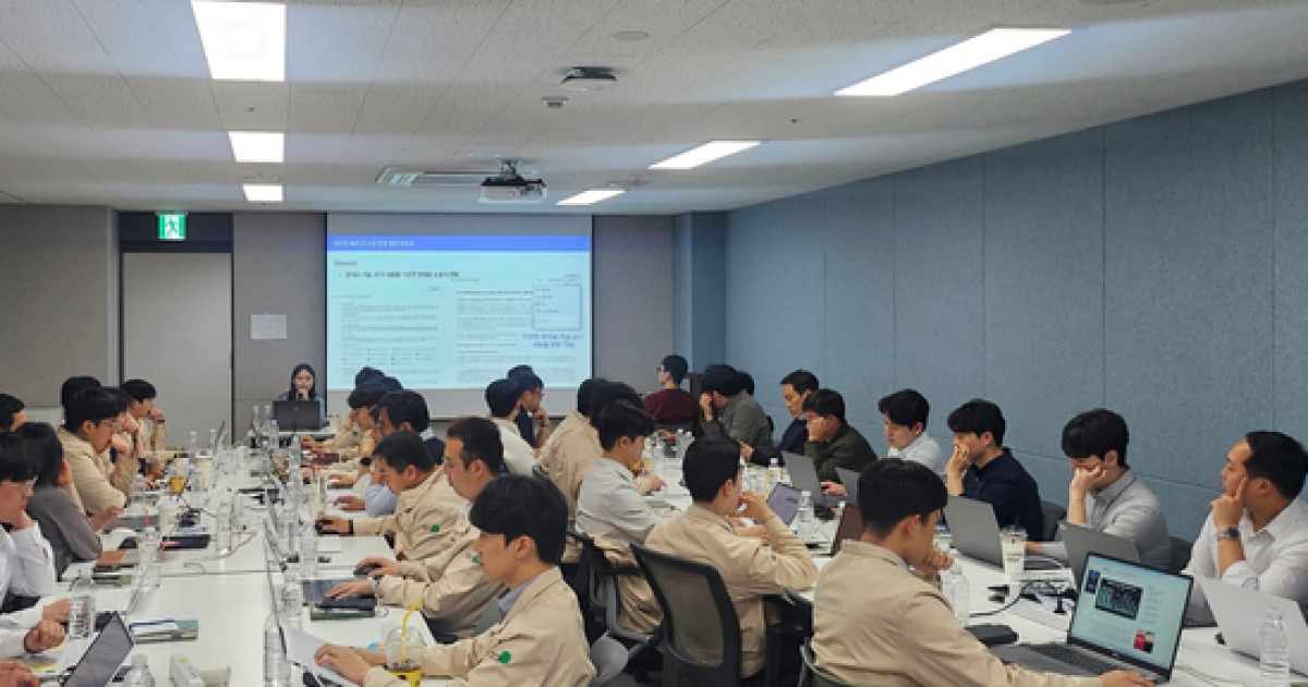 “임직원 교육부터 시스템 혁신까지”…아이에스동서, AI 내재화 본격화