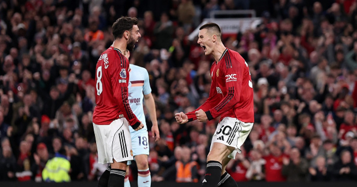 ‘페르난데스 19호 도움’ 맨유, 브렌트포드에 2-1 신승