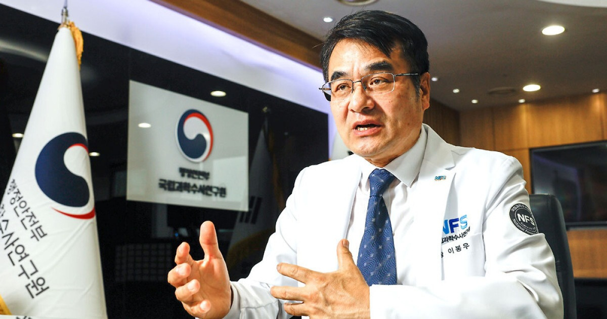 이봉우 국립과학수사연구원장 “AI 기반 딥페이크 탐지… 지방선거 가짜뉴스 식별에 큰 도움” [세계초대석]