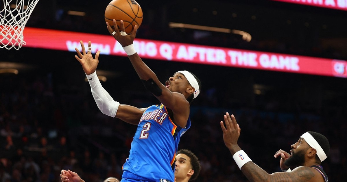 오클라호마시티, NBA 플레이오프 4연승으로 서부 4강 선착