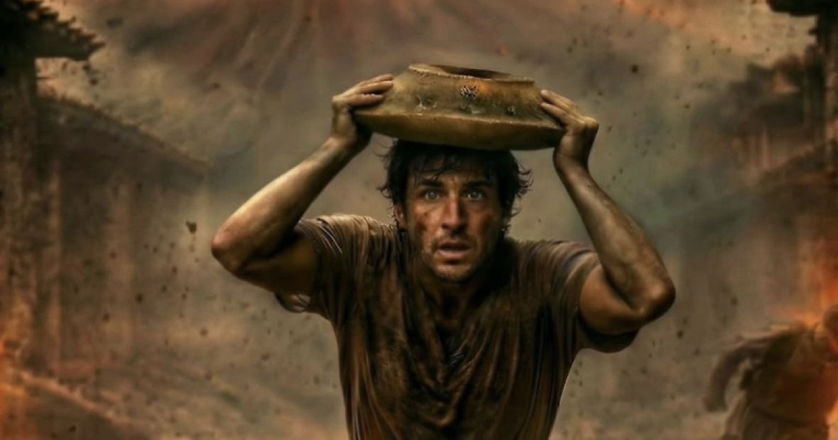 AI가 되살린 폼페이의 최후…"절구 쓰고 탈출하던 남성 복원"