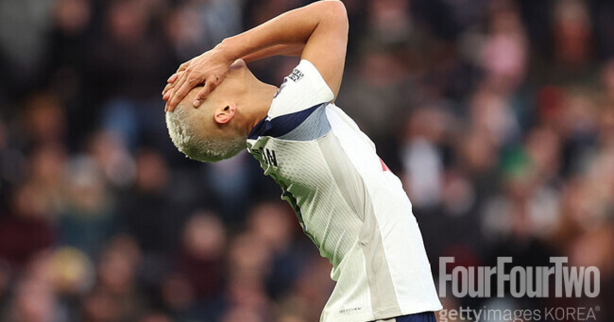 ‘토트넘 4경기 남았는데…’ 믿을 건 히샬리송뿐, 시몬스에 솔란케마저 ‘사실상 시즌 아웃’