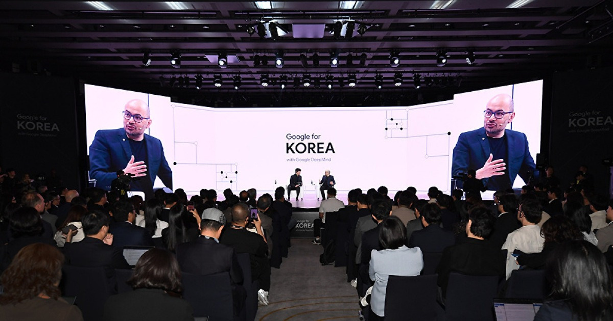 '알파고 아버지' 구글 하사비스 "기술 앞선 韓⋯AI 시대 선두 잠재력 커" [종합]