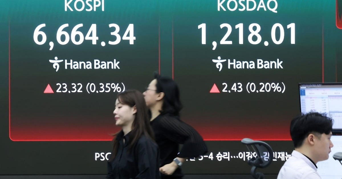 코스피, 오픈AI 우려 딛고 장중 상승 전환…코스닥은 강보합