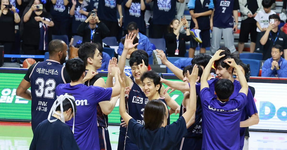 ‘완전체의 재능 농구’ KCC, 2년 만에 프로농구 챔피언전 무대 다시 밟는다