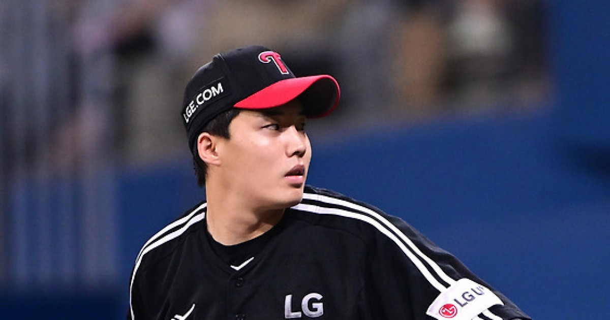 5회 2사까진 좋았는데..임찬규, KT전 5.2이닝 4실점 패전 위기