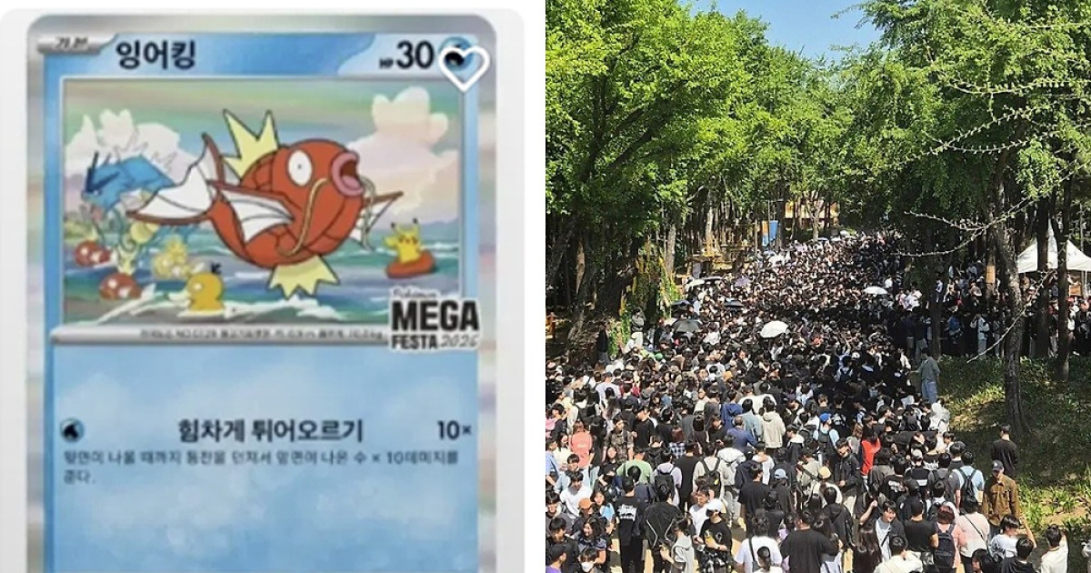 성수동 일대 포켓몬 행사 인파 관련 보도 이미지