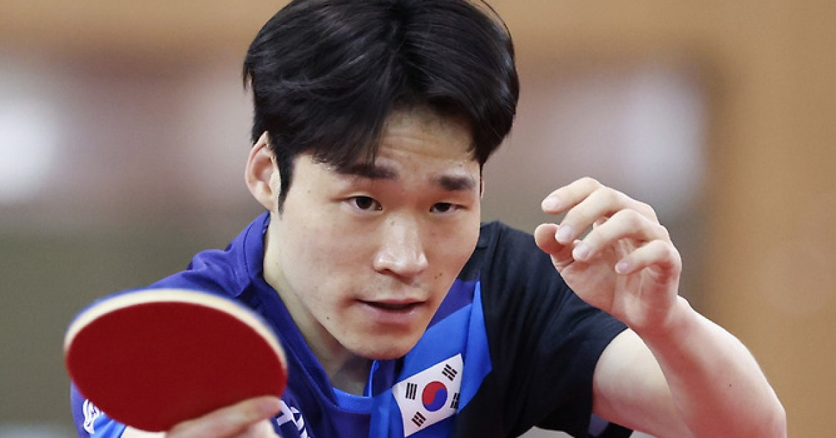 "장우진X안재현X오준성" 男탁구 '세계3위' 스웨덴에 0대3 완패[런던세계탁구 조별리그 1차전]