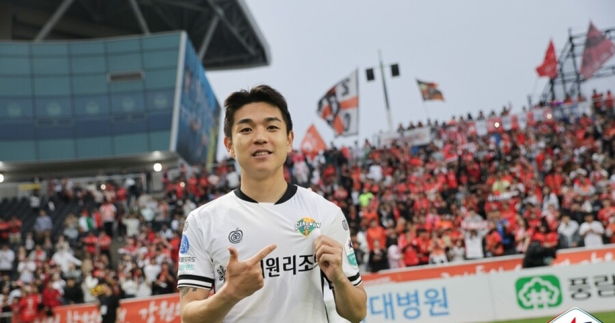 [SPO 현장] "정경호 감독님 위해 이 경기 이기고 싶었다" 김대원이 득점 후 벤치로 달려간 이유