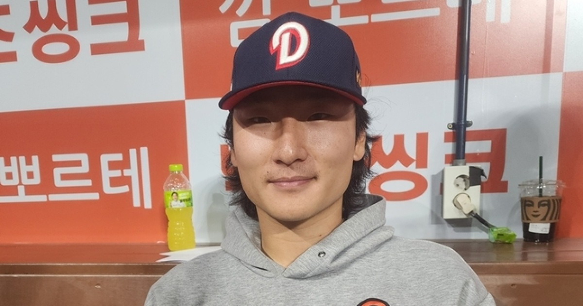 '안우진 동기' 곽빈 솔직 고백 "우진이가 잘 던진다고 자극되지 않아요! 저와 레벨이 달라→겸손 아니라 정말 리스펙"