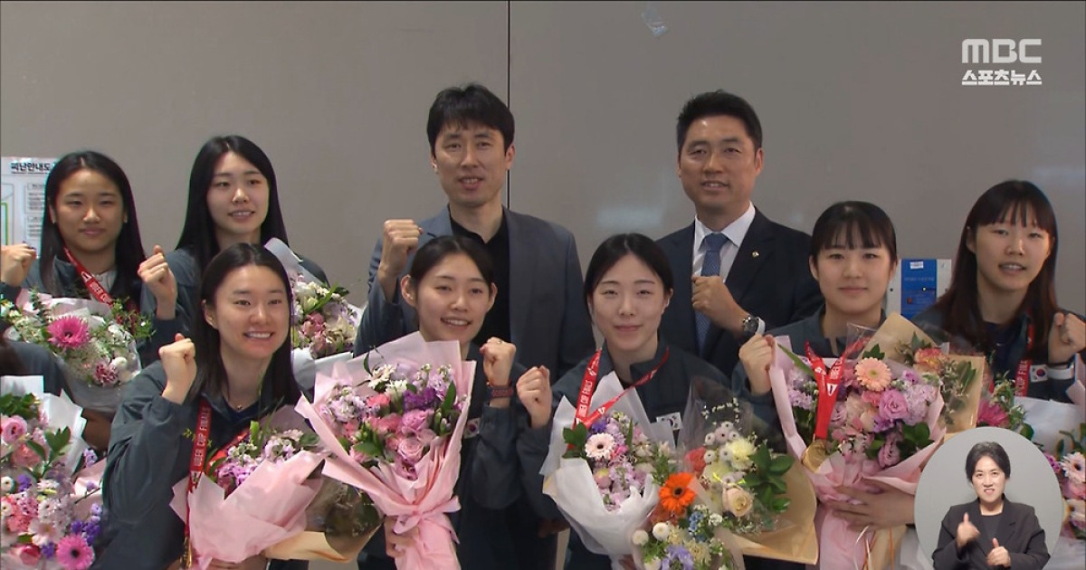 "개인전 우승보다 기쁜 단체전 우승"‥"목표는 AG 2연패"