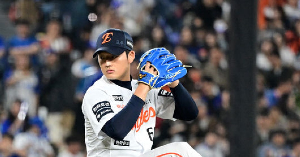 '선발진 재난의 연속' 한화, 18세 좌완 신인 데뷔 첫 선발 등판한다…화요일부터 불펜데이 되나