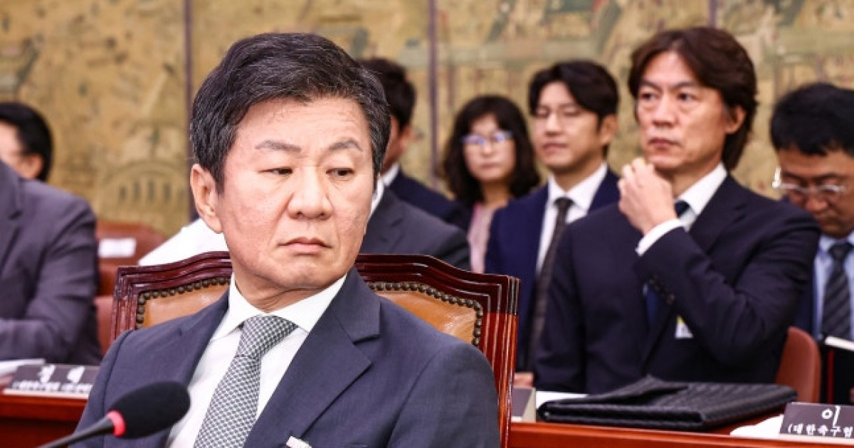 정몽규 징계 판결에 축구협회 항소 결정