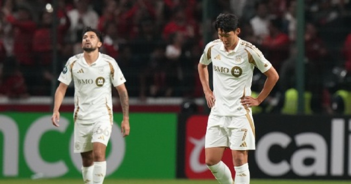 '슈팅 5개 vs 31개 굴욕' LAFC, 톨루카에 막혀 북중미컵 결승행 무산...손흥민은 슈팅 0개