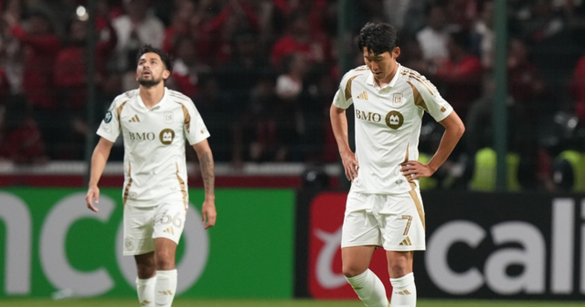 손흥민 슈팅 0개… LA FC, 고지대 못 넘고 결승행 실패