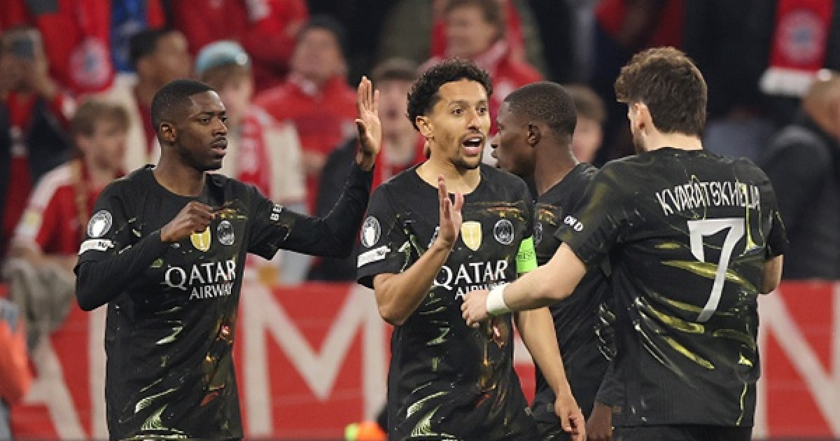 PSG, '김민재 23분' 뮌헨 잡고 2년 연속 UCL 결승 진출…이강인 결장