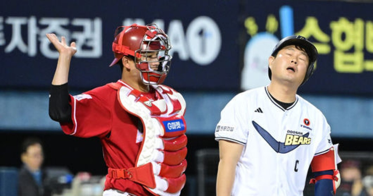“천하의 양의지도 쫓기니까 자기 모습 안나와” 양의지, 4G 연속 무안타→선발 라인업 제외 [오!쎈 잠실]