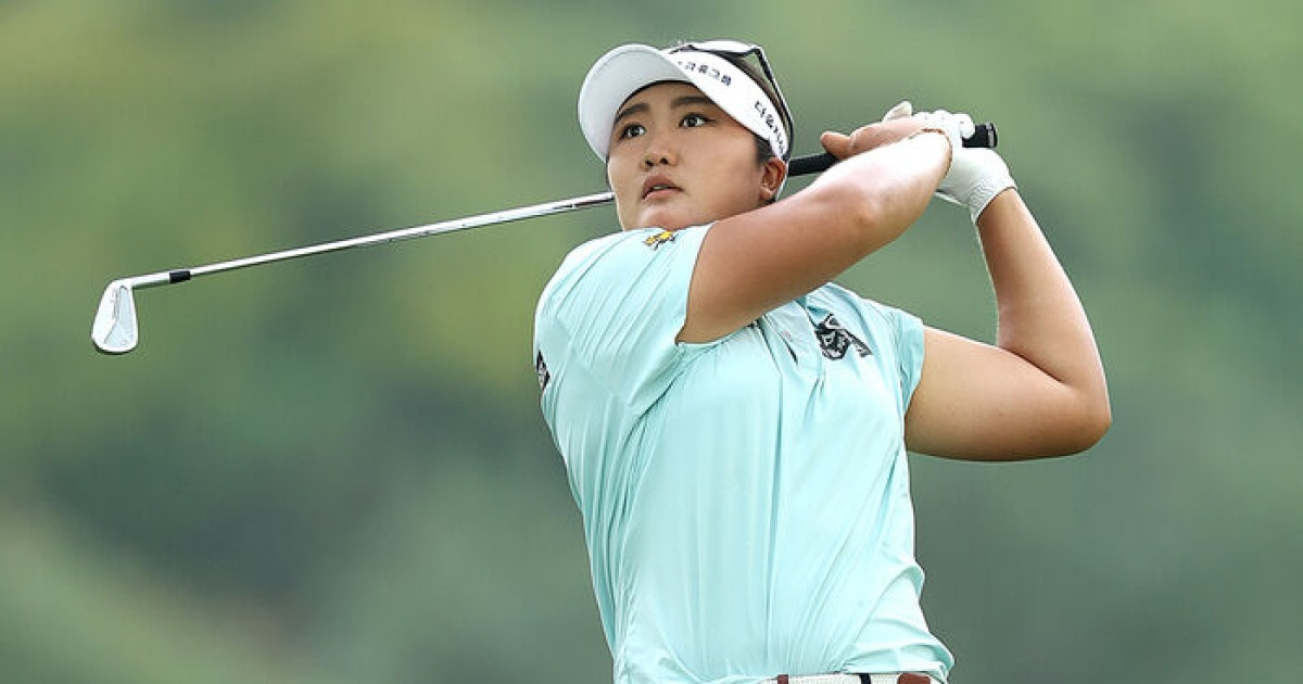 SBS 보도 이미지: 유해란 LPGA 미즈호 아메리카스 2라운드 공동 5위